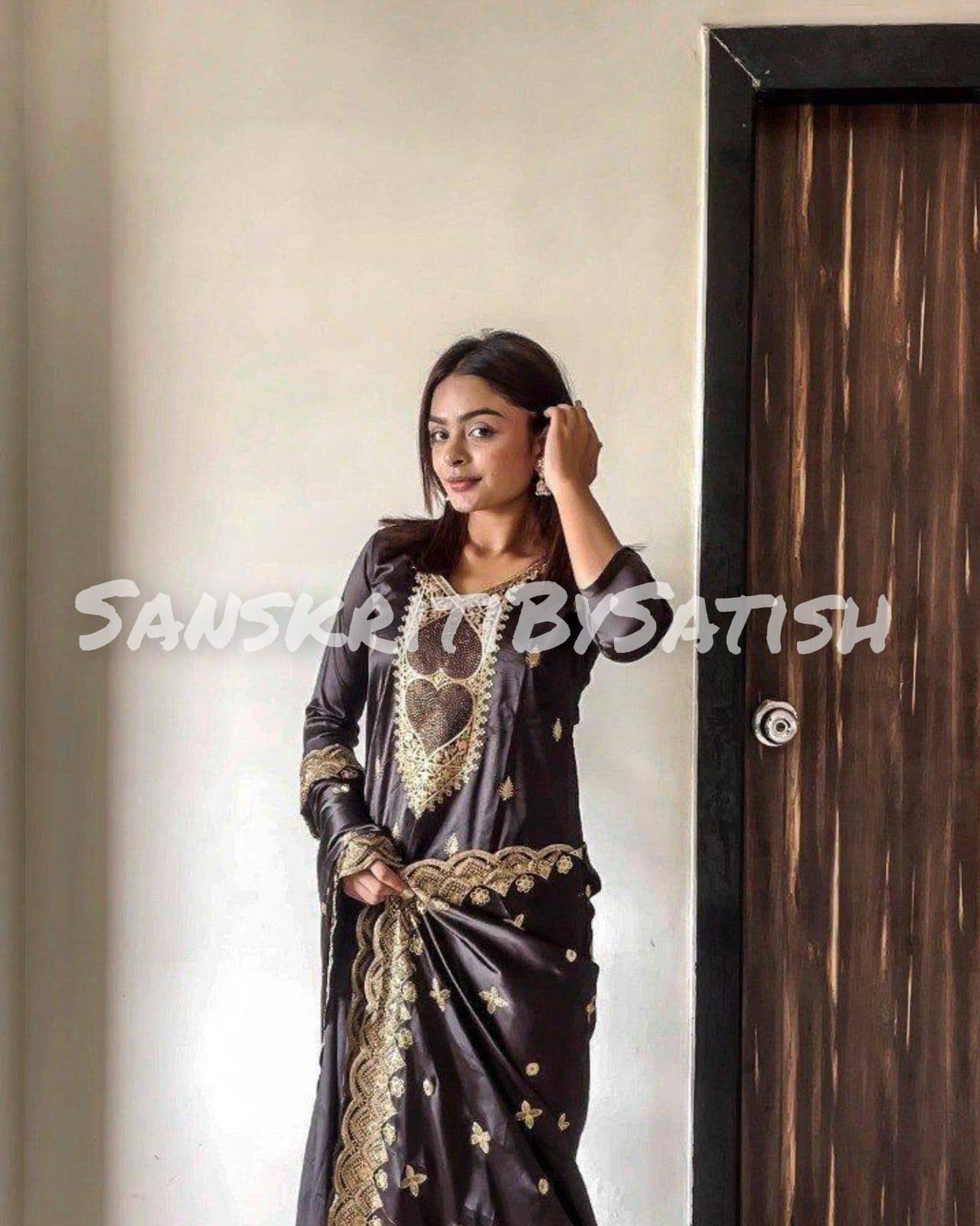 Simple Elegant Indian Dress - Etsy