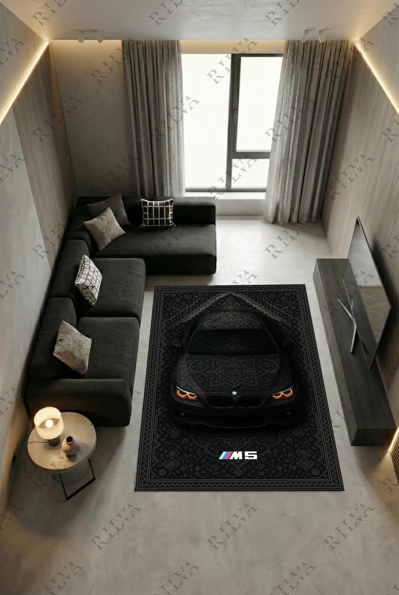 BMW M5 E60 Automotive Floor Rug – Performance Inspired Interior Carpet ...