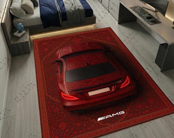 Mercedes CLS 63 S Floor Rug – Luxury Car Rug for Modern Interiors