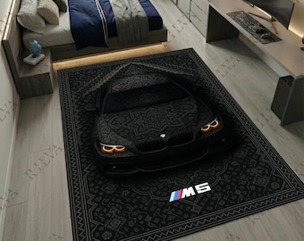 BMW M5 E60 Automotive Floor Rug – Performance Inspired Interior Carpet for Modern Spaces