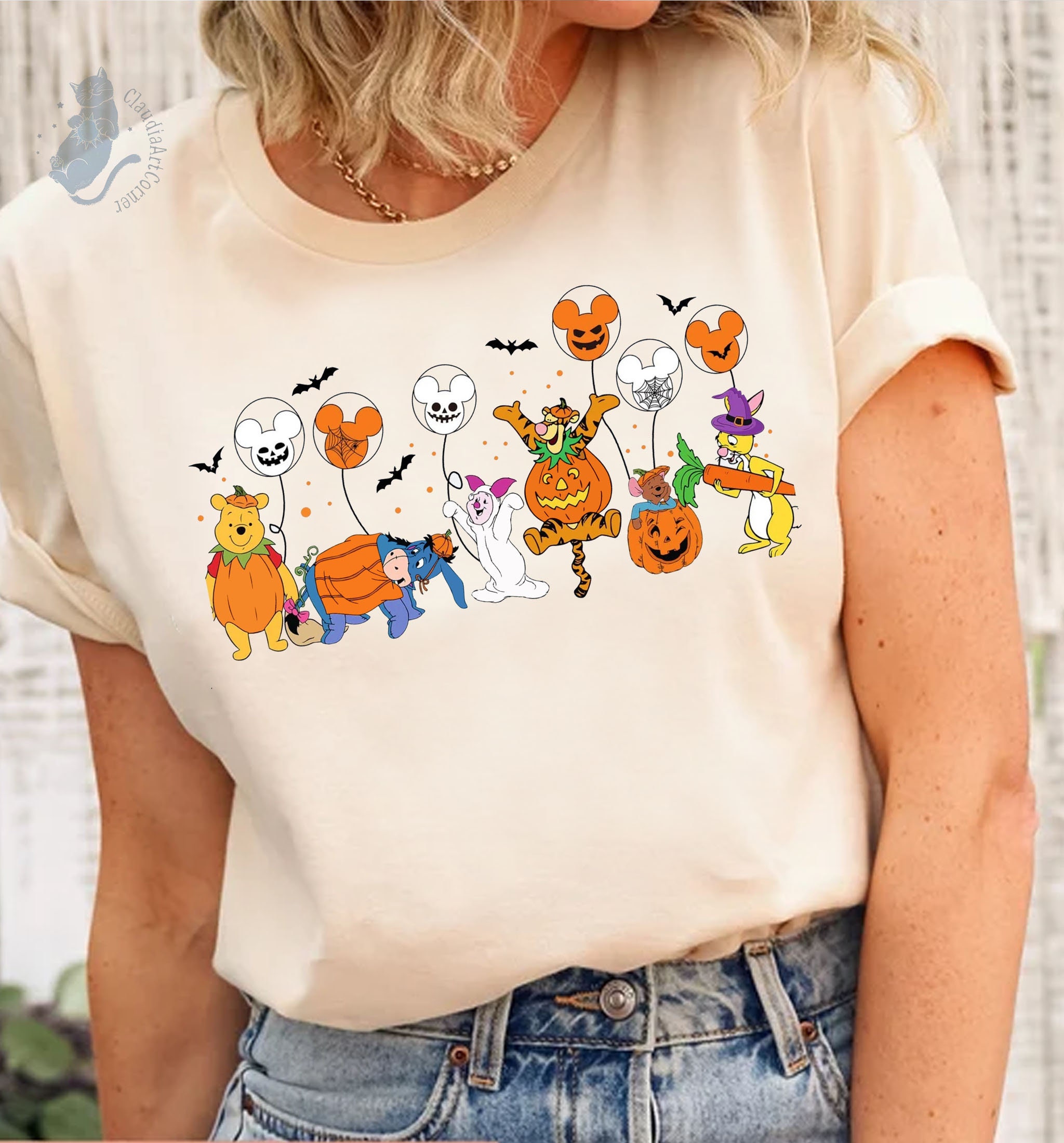 Winnie The Pooh Halloween Shirt, Winnie The Pooh and Friends Shirt