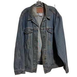 Levi Denim Jacket Xxl - Etsy