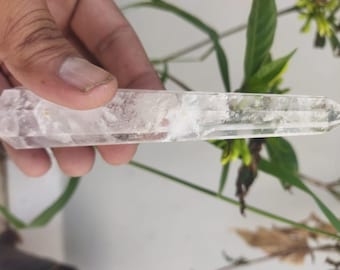 Cristal de quartz transparent