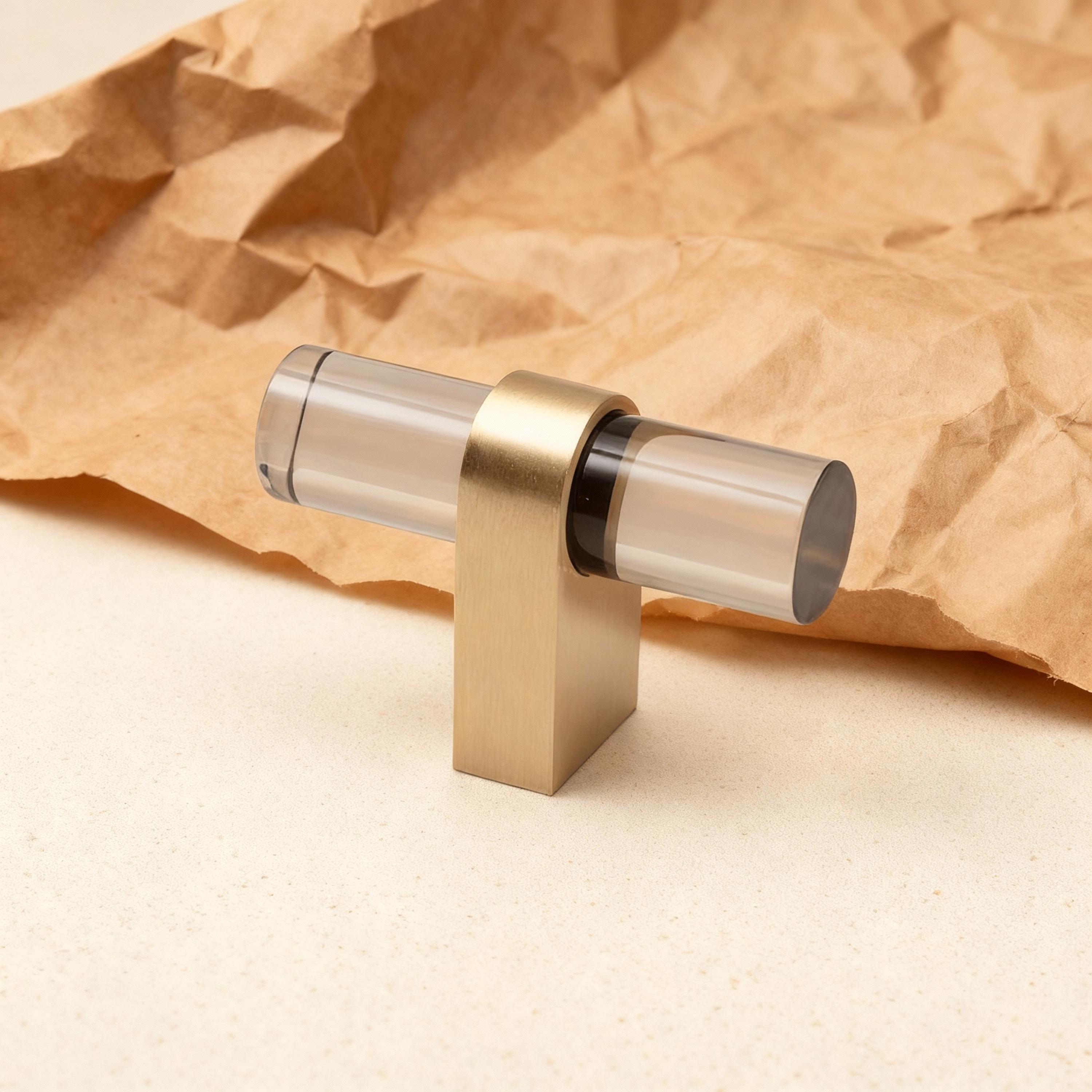 Poignée d'armoire en laiton - Poignées de meubles - Bouton de meuble de cuisine