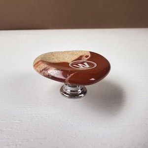 Stone Dresser Knob: Kitchen Drawer Handle, Creative Knob