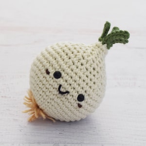 CROCHET PATTERN Farmer's Market amigurumi toy crochet food play food crochet vegetables fruit market bag kids PDF digital pattern image 6