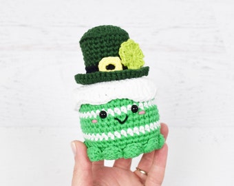 PATRON AU CROCHET - Gâteau de la St Patrick