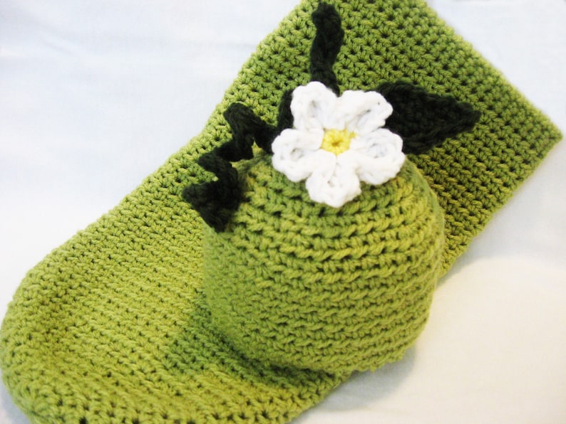 Baby CROCHET PATTERN - Sweet Pea Beanie & Cocoon - baby sleep sack baby hat crochet beanie newborn photo prop PDF pattern instant download image 2