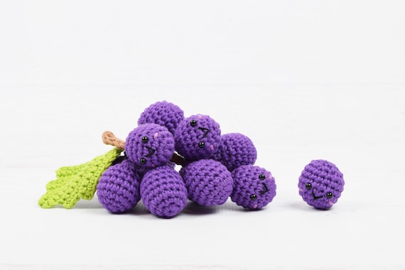 Amigurumi CROCHET PATTERN - Grape Bunch - Etsy