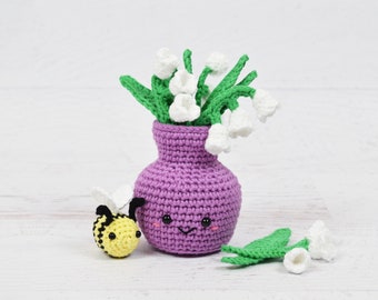 Amigurumi CROCHET PATTERN - Lily of the Valley