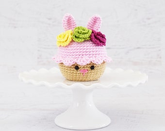 CROCHET PATTERNS - Unicorn Cupcake and Oreo Ice Cream Cake and Bunny Cupcake - Amigurumi food pattern toy food pretend play crochet cake