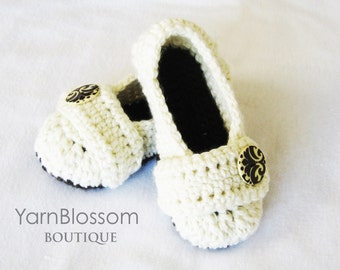 CROCHET PATTERN Cozy Women's House Slippers (5 sizes included from Womens 3-12) Instant Download