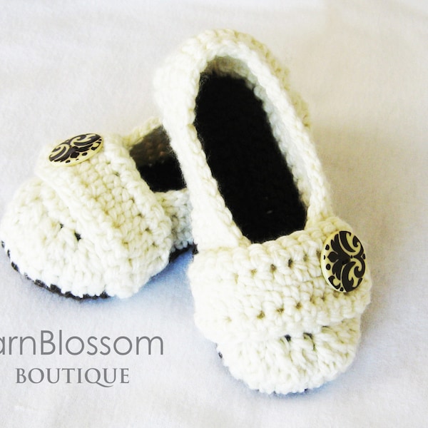 CROCHET PATTERN Cozy Women's House Slippers (5 sizes included from Womens 3-12) Instant Download