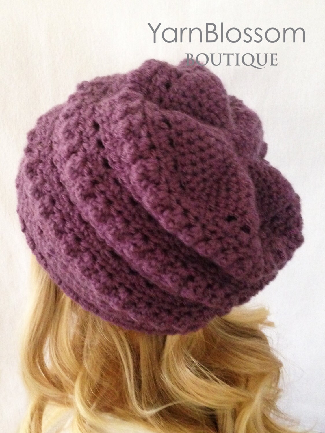 Crochet Hat PATTERN The Slouchy Beanie Instant Download | Etsy