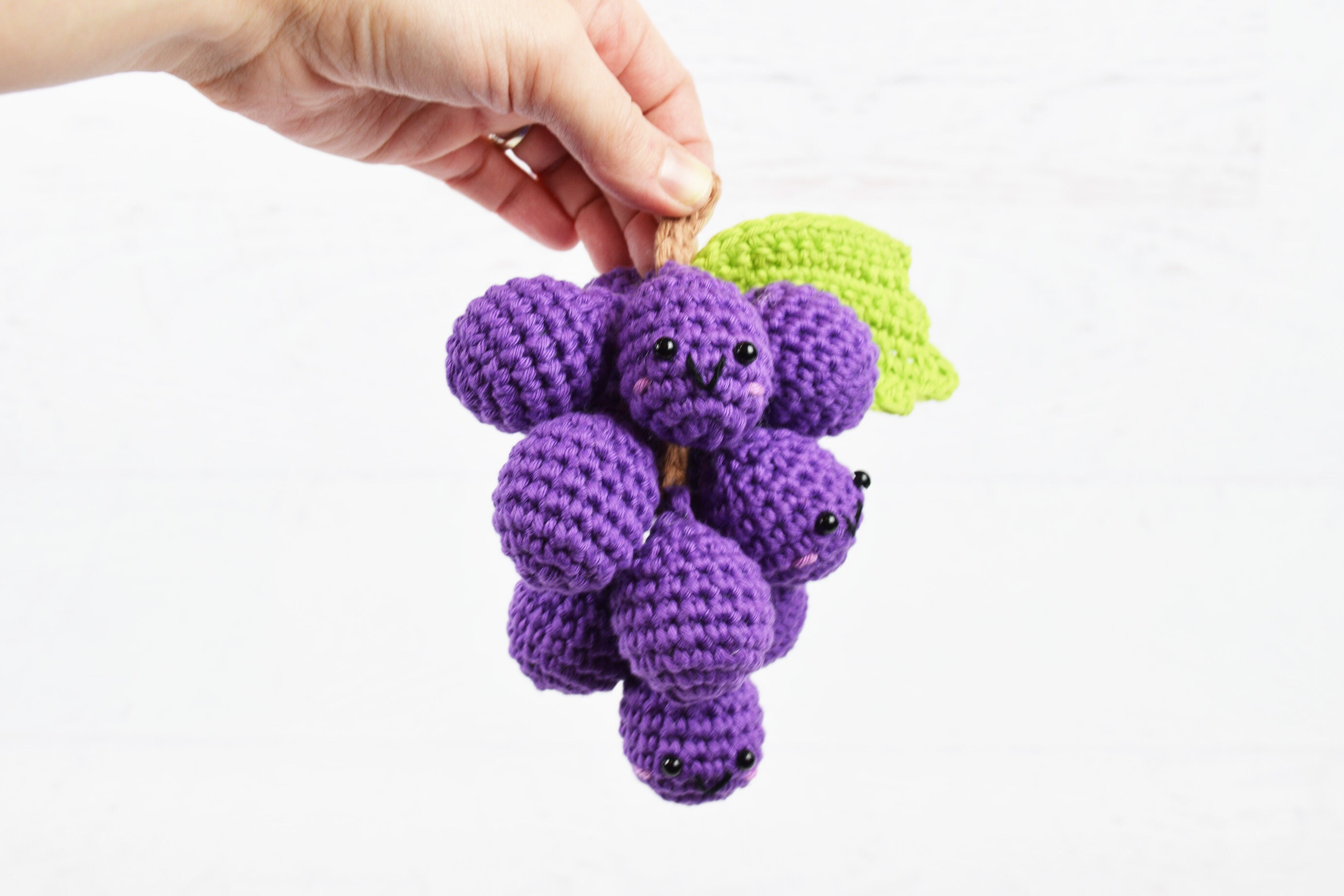 Amigurumi CROCHET PATTERN - Grape Bunch - Etsy