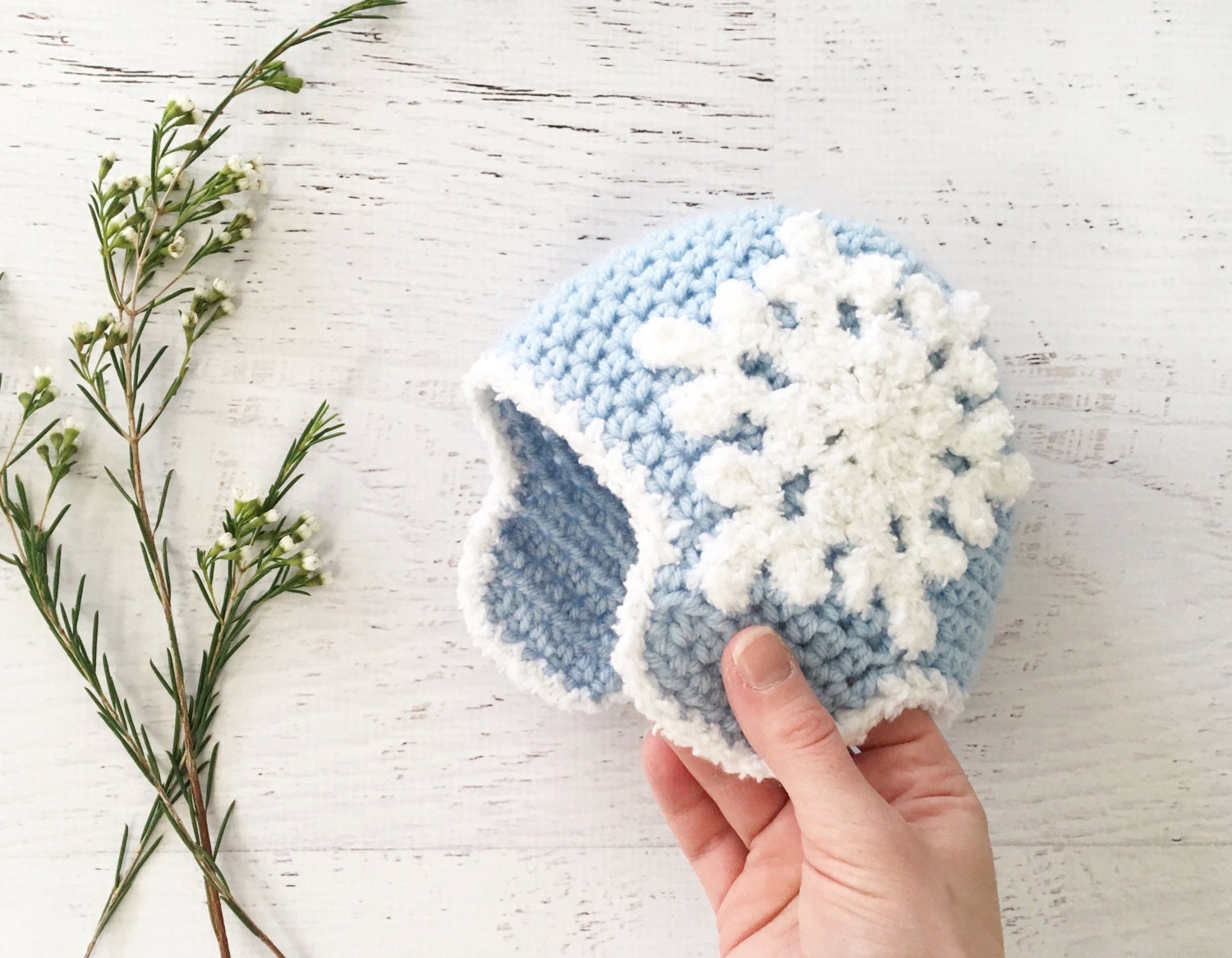 Let It Snow Ear Flap Beanie