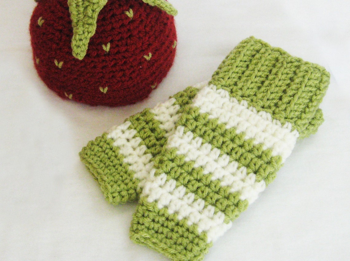 CROCHET PATTERN Strawberry Shortcake Beanie & Leg Warmers Etsy