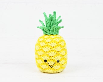 Amigurumi CROCHET PATTERN - Pineapple fruit