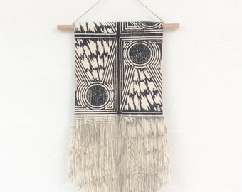 Small Comet Wall Hanging in Blue or Black