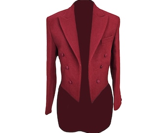 Chaqueta de lana estilo victoriano/frac de estilo Regencia personalizada para mujer