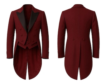Custom Made Regency Tailcoat \ Victorian Vintage Tailcoat