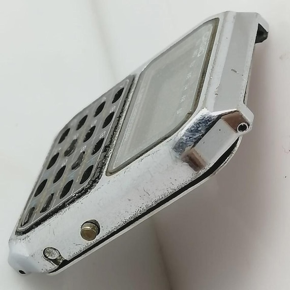 Casio CS-821 Calculator Digital Quartz Vintage Me… - image 2