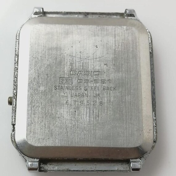 Casio CS-821 Calculator Digital Quartz Vintage Me… - image 4