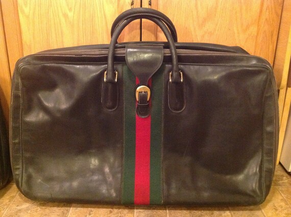 Extra Large Vintage Gucci Suitcase 