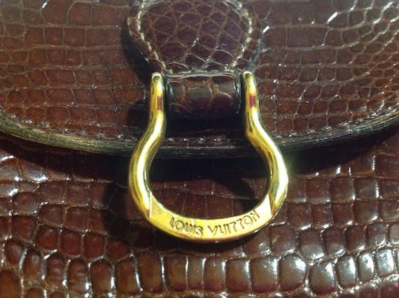 Louis vuitton alligator purse sale
