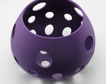 3D Printed Orchid Planter Small – Modern Decorative Pot for Indoor Plants