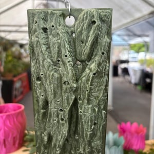 Tree Bark Orchid Mount • 3D Printed Hanging Epiphyte Board with Airflow Design