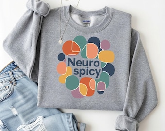 Neurospicy Sweater | AuDHD Shirt | Autism Sweatshirt | Celebrate Inclusion | Neurodivergent Shirt | Autustic Pride | ADHD Sweater | AuDHD |
