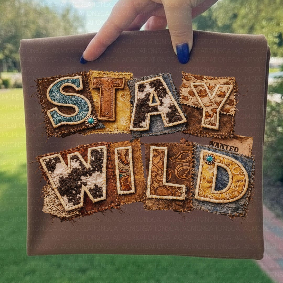 Wild Ransom's Stay Wild Western Ransom Letter Shirt | Western Grunge Graphic Tee ...