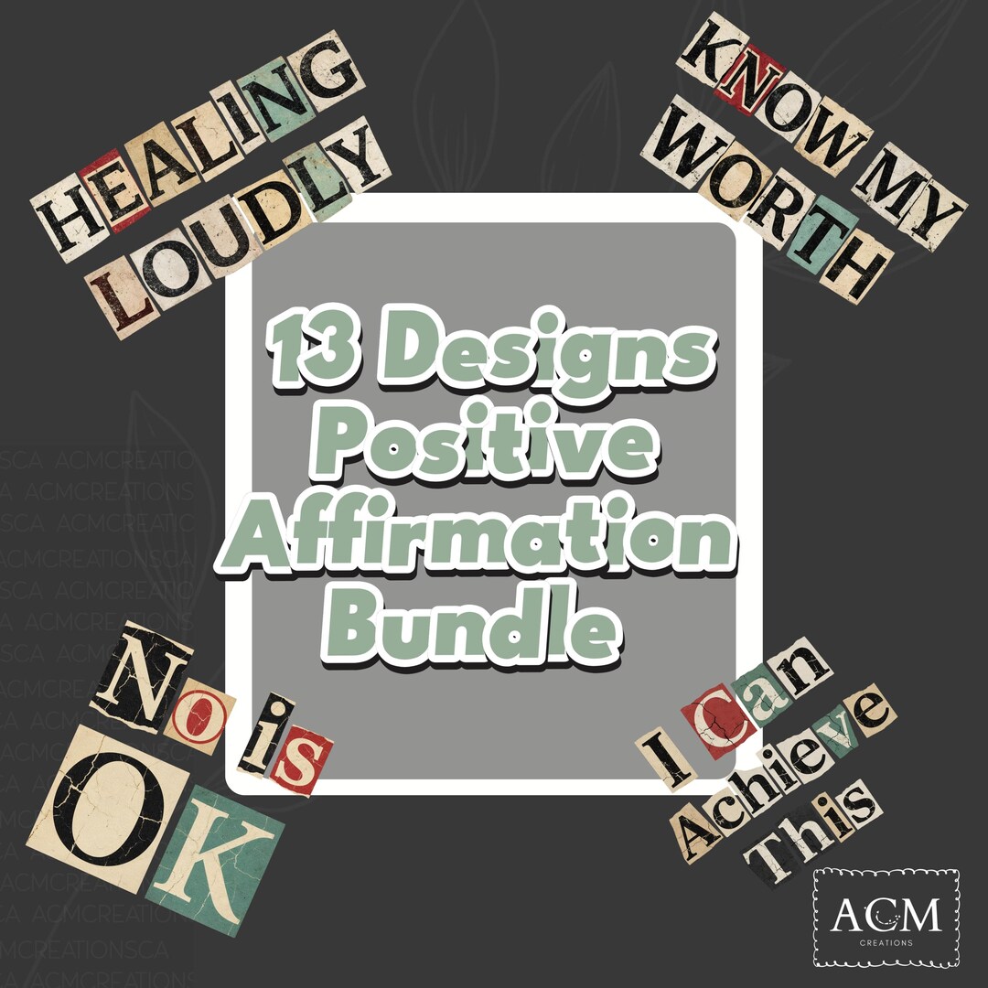 Positive Affirmation PNG | Emotional Support | Licensed Listener | New ...