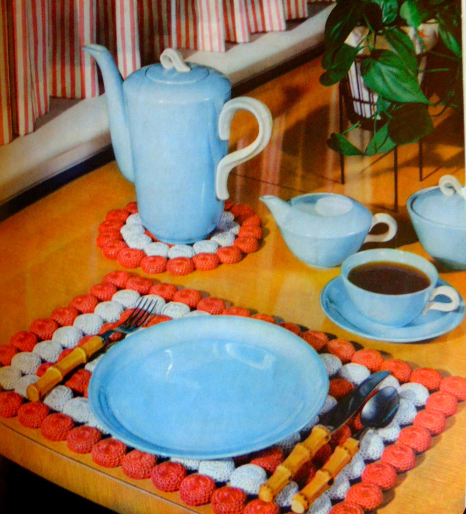 Bottle Cap Magic Place Mats Placemats Hot Plate Mat Vintage Etsy