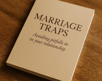 Marriage Traps Workbook | Christian Couples Counseling Worksheets | Printable Marriage Therapy Journal | Faith-Based Relationship Guide