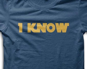 Camiseta estampada de Star Wars con parodia del Halcón Milenario de Han Solo "Lo sé"