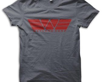 Weyland Corp Xenomorph Prometheus Aliens T-shirt imprimé extraterrestre
