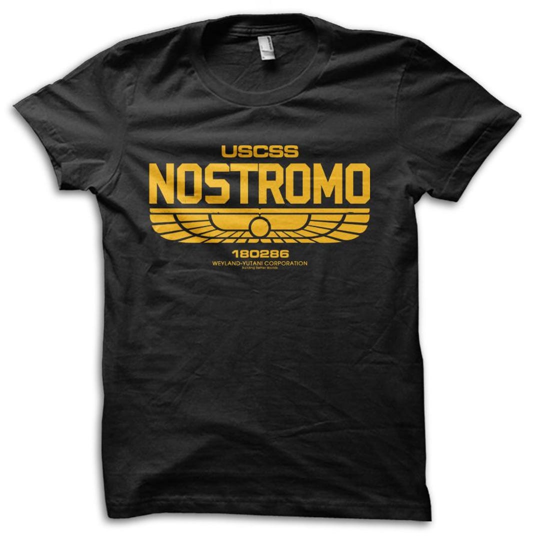 Nostromo Crew Weyland Prometheus Alien Printed T-shirt - Etsy