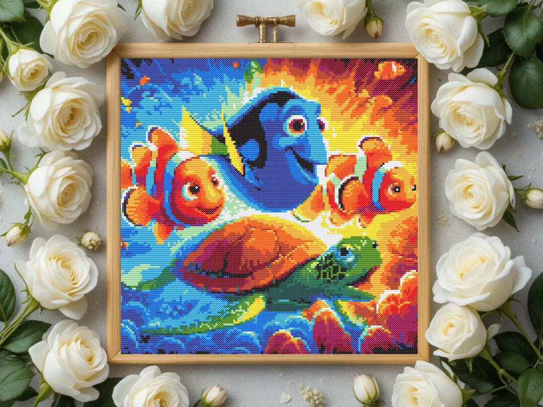 Finding Nemo Cross Stitch Pattern, Instant PDF Download - Etsy