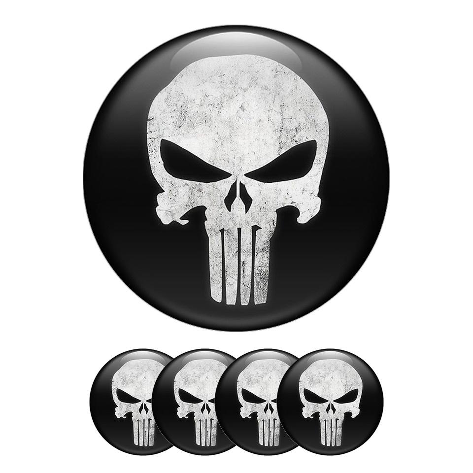 Buy Punisher Skull Vinyl Decal Online in India