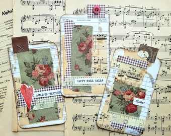 DIGITAL - set of 3 Fall tags