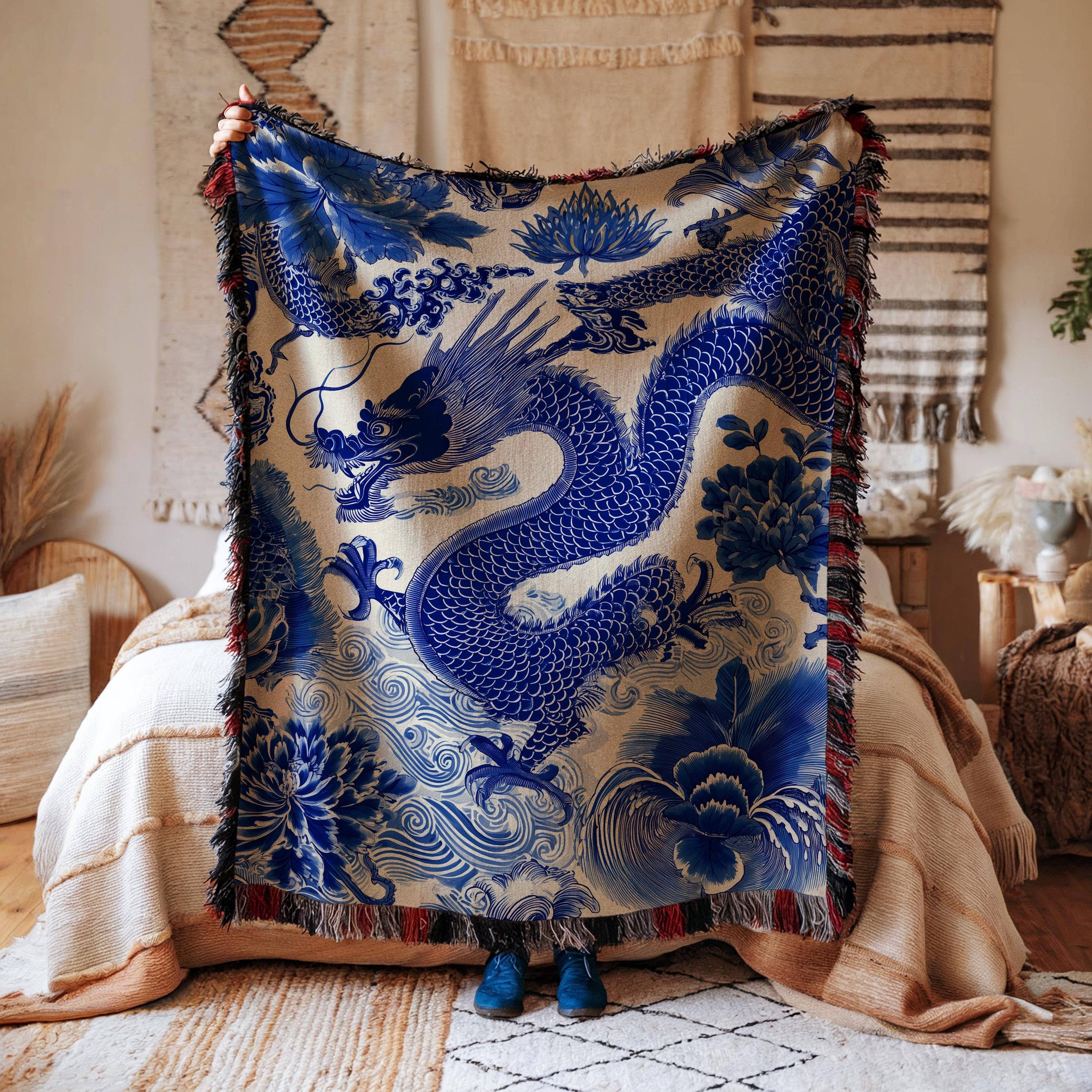 Chinese Woven Blanket - Etsy