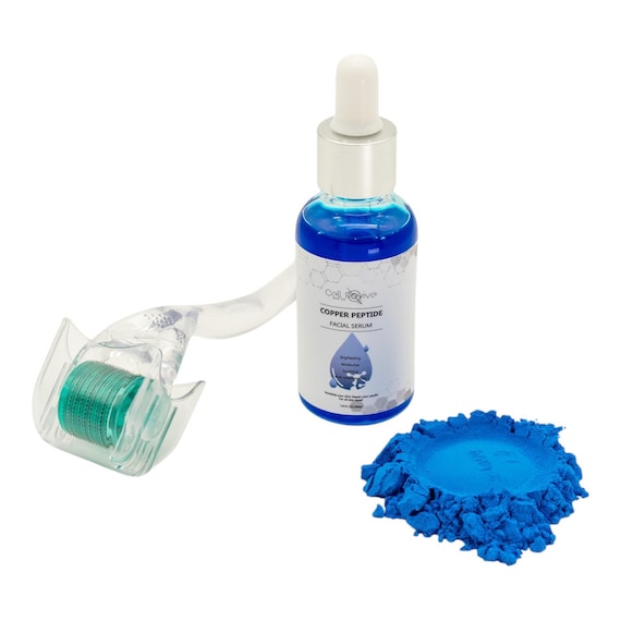 Copper Peptide Serum & Dermaroller Kit