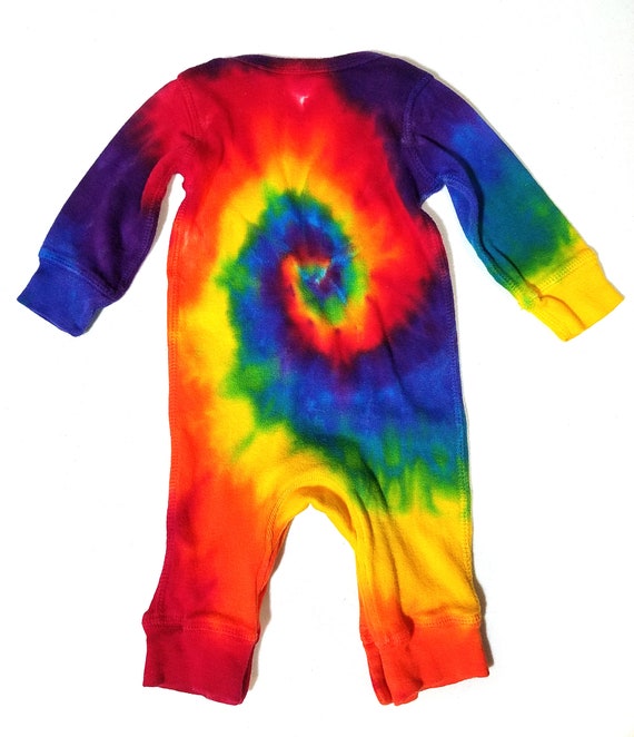 Rainbow Brite Rainbow Romper Forever 21 Rainbow Spiral Baby Tie