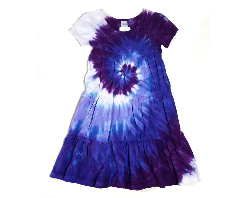 tie dye dress short