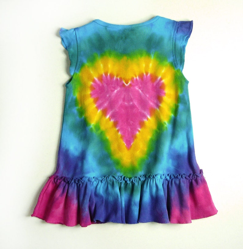Infant Tie Dye Dress / Ruffle Sleeve Dress or Tunic for Baby / Etsy