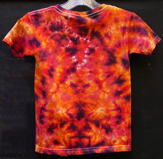 Kids Tie Dye Pumpkin Shirt 