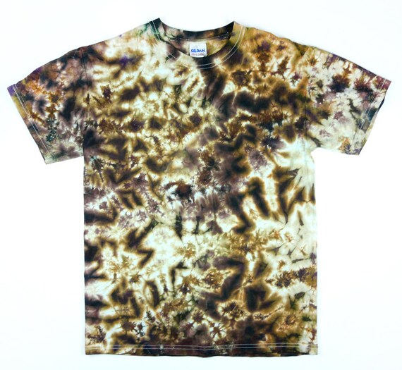 Adult Brown Earth Marbled Tie Dye T Shirt - Etsy