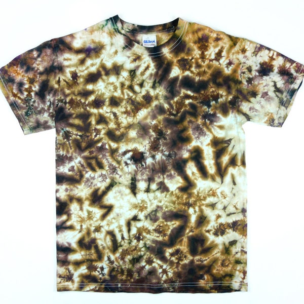 MUD-DYED T-SHIRT WITH SHFU / MUD